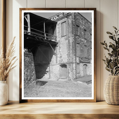 Historic Savannah Bridge Photo, Georgia 1953