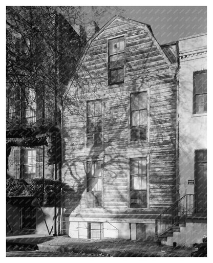 Historic House in Savannah, GA (1790) - Carnegie Survey