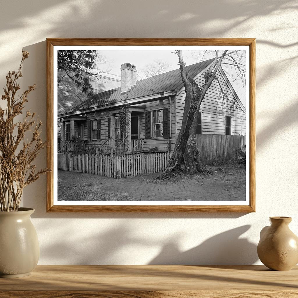 1850 Historic Residence in Savannah, GA - Vintage Photo