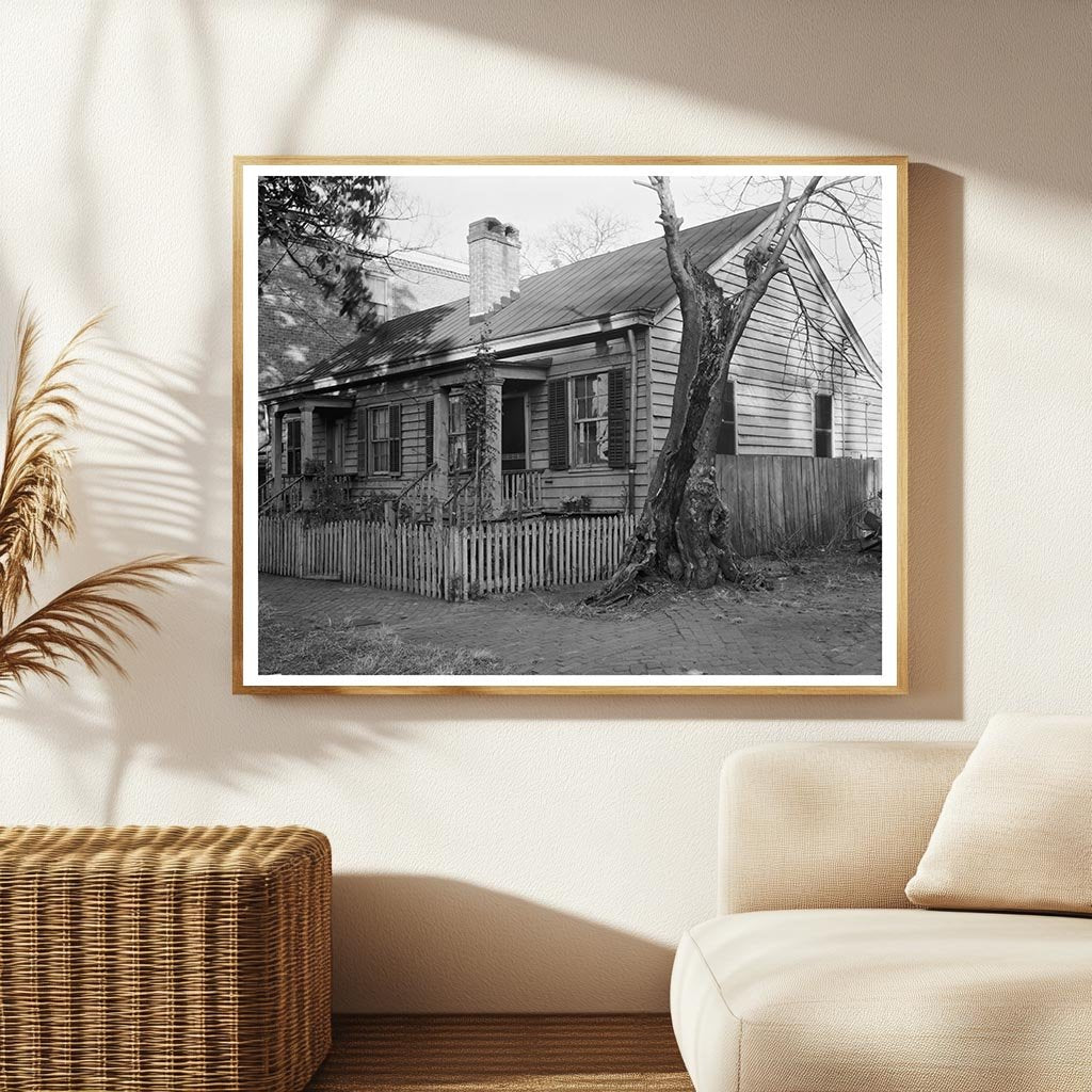 1850 Historic Residence in Savannah, GA - Vintage Photo