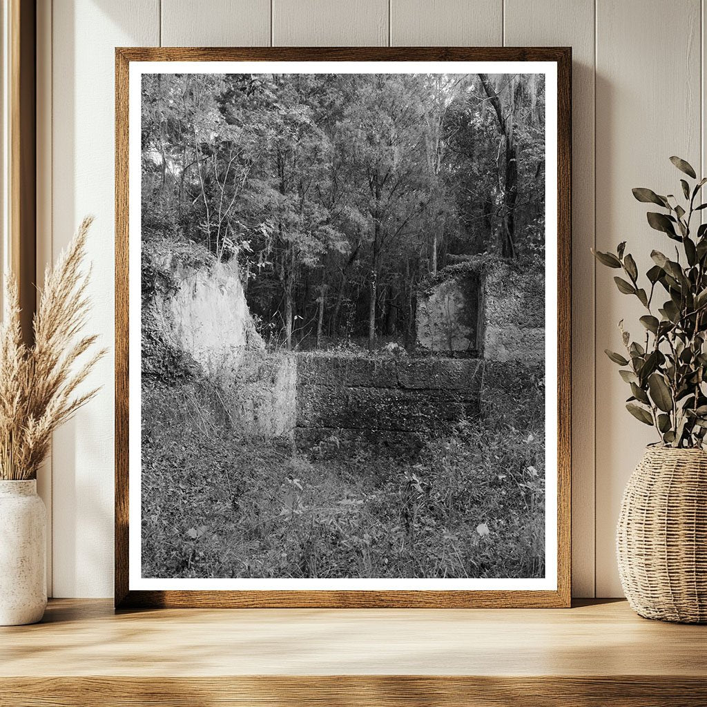 Fort Wimberly, Savannah, Georgia, 1957 Vintage Photograph