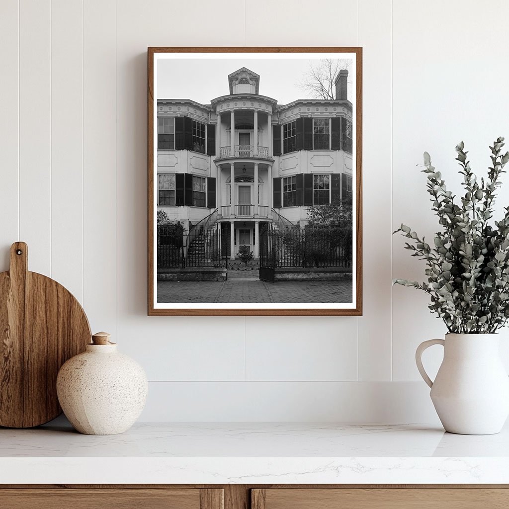 Vintage Architecture in Augusta, Georgia 1900s