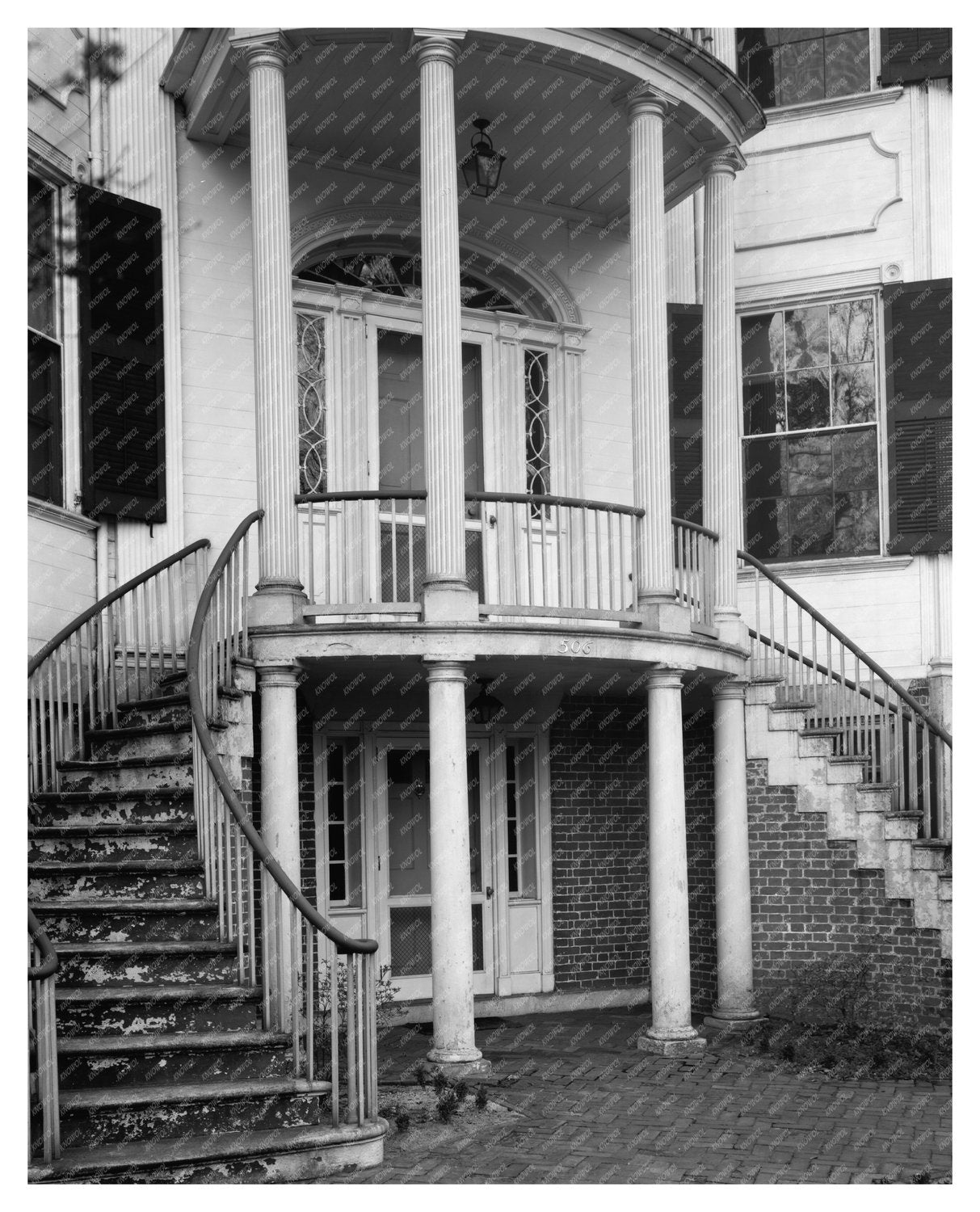 Augusta GA Architecture 20th Century Vintage Photograph