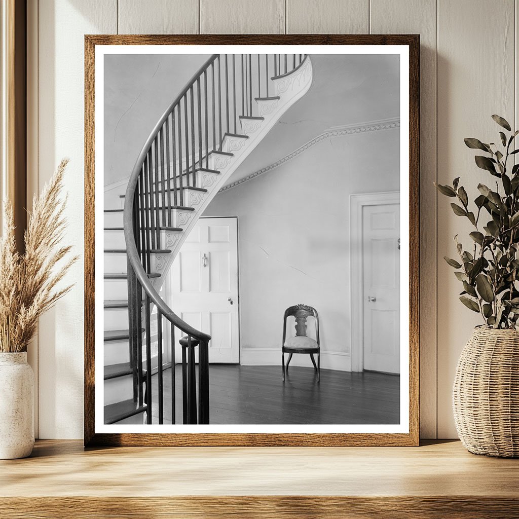 Vintage Interior of Clinton, GA - Early 20th Century Photo