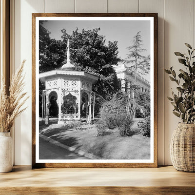 Macon, Georgia Gazebo Photo from 1836 - Carnegie Survey 1957 - view 2