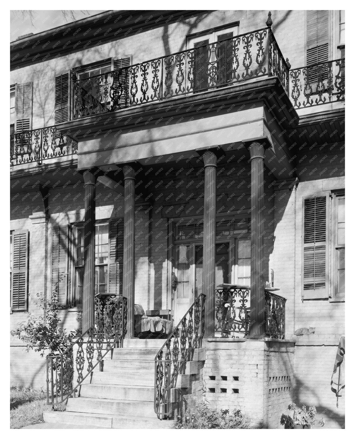 Macon, GA Historic Building Photo from 1856-57