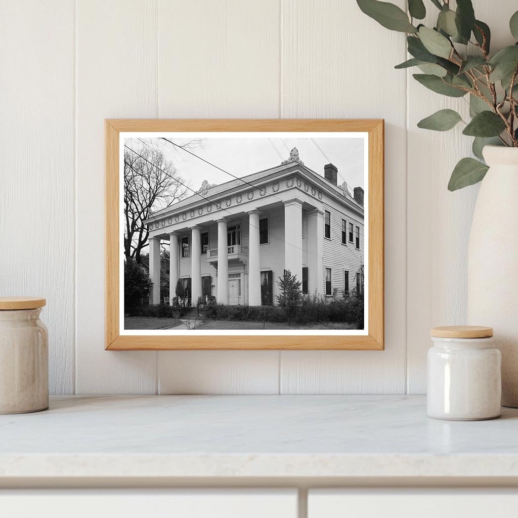 Historic Macon Building, Georgia 1847 - Architectural Photo