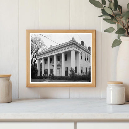 Historic Macon Building, Georgia 1847 - Architectural Photo