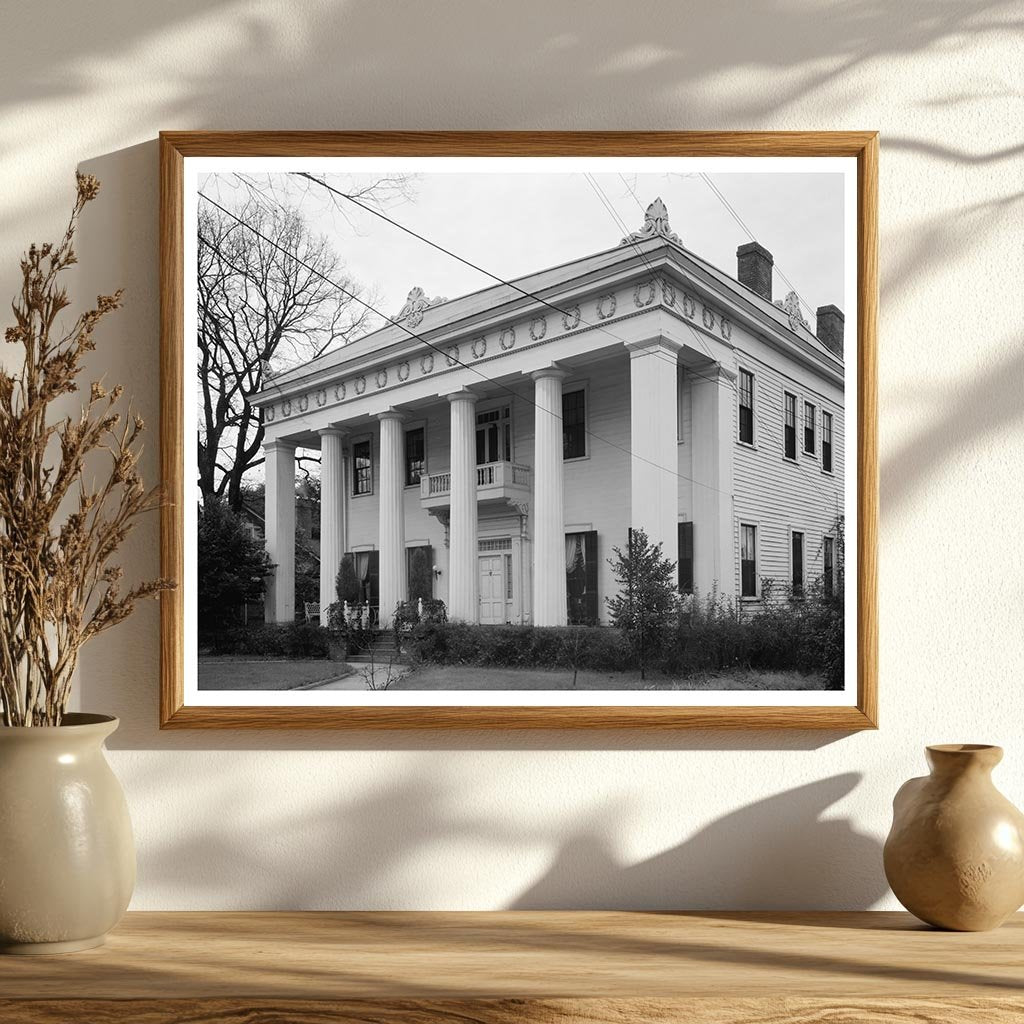 Historic Macon Building, Georgia 1847 - Architectural Photo