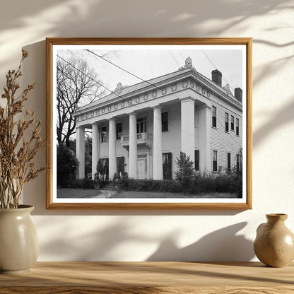Historic Macon Building, Georgia 1847 - Architectural Photo