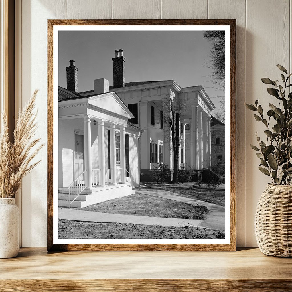 Macon, GA Vintage Architecture Photo from 1930s Survey