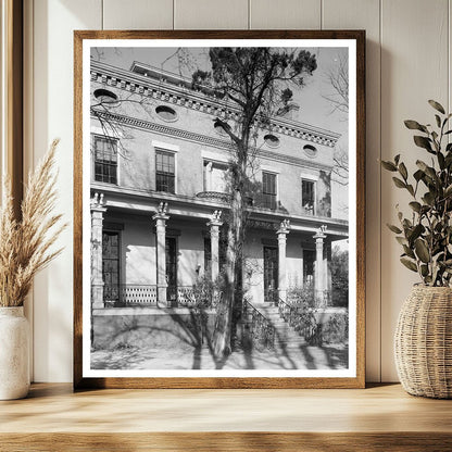 Macon, GA Vintage Architecture Photo - 1953 Preservation