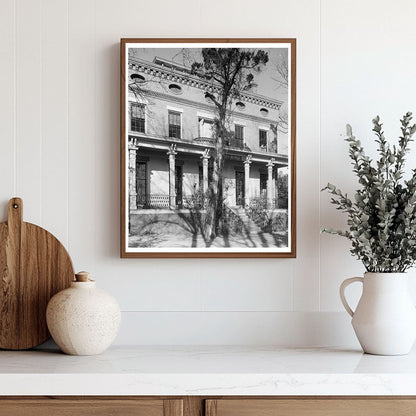 Macon, GA Vintage Architecture Photo - 1953 Preservation