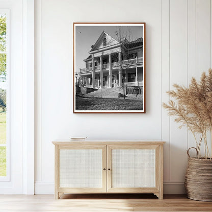 Milledgeville, GA Vintage Architecture Photo, 20th Century