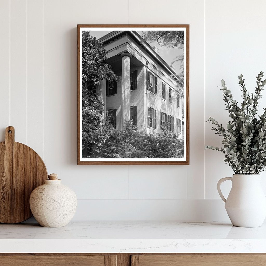 Vintage Photo of Lockerly House, Milledgeville, GA 1900s