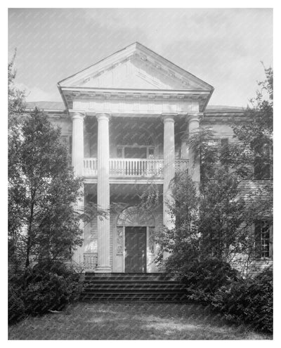 Westover, Milledgeville GA - Historic Photo 1822
