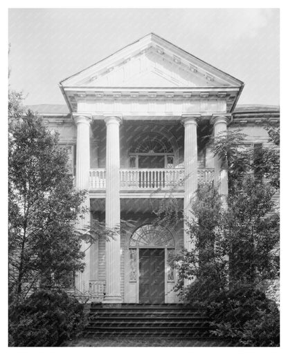 Westover Building, Milledgeville, GA 1822 Vintage Photo