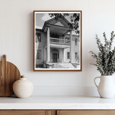 Boykin Hall, Milledgeville, GA, c. 1830 Vintage Photo