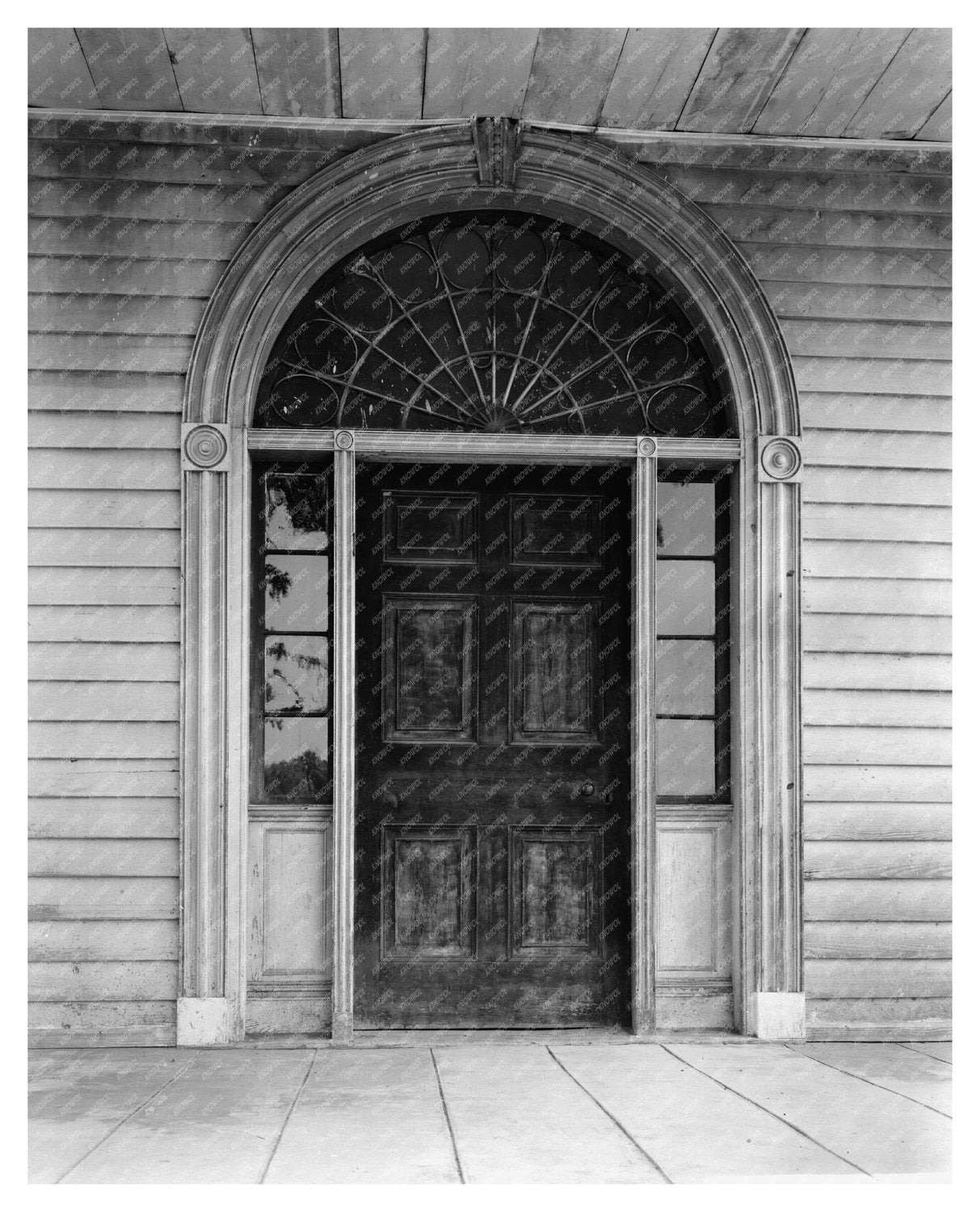 Boykin Hall, Milledgeville, GA, 1830 - Vintage Photo