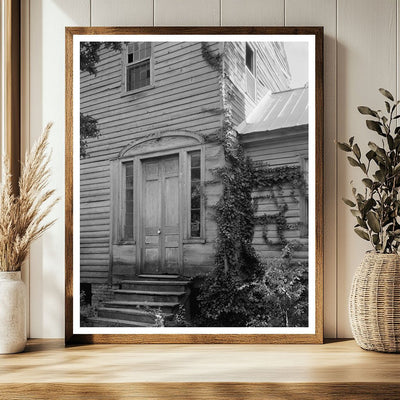 Historic Door in Savannah, Georgia - Mid 20th Century
