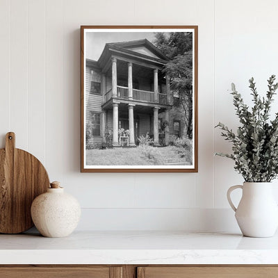 Historic Athens Structure, Georgia 1832 - Vintage Photo