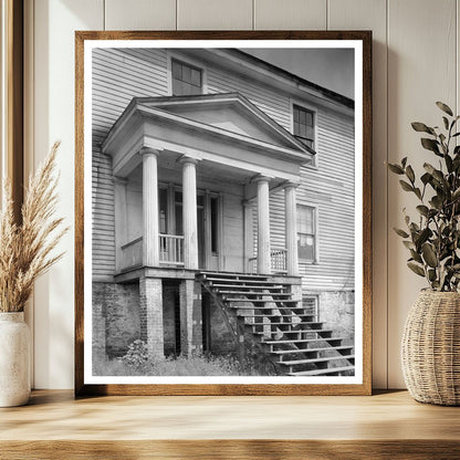 Vintage Athens, Georgia Architecture Photo from the 1950s