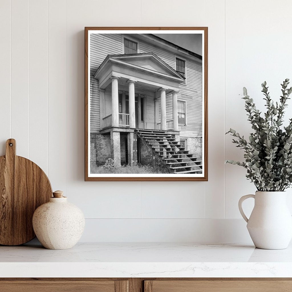 Vintage Athens, Georgia Architecture Photo from the 1950s