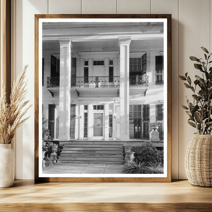 Iris Court, Albany GA, 1848 - Historic Antebellum Photo