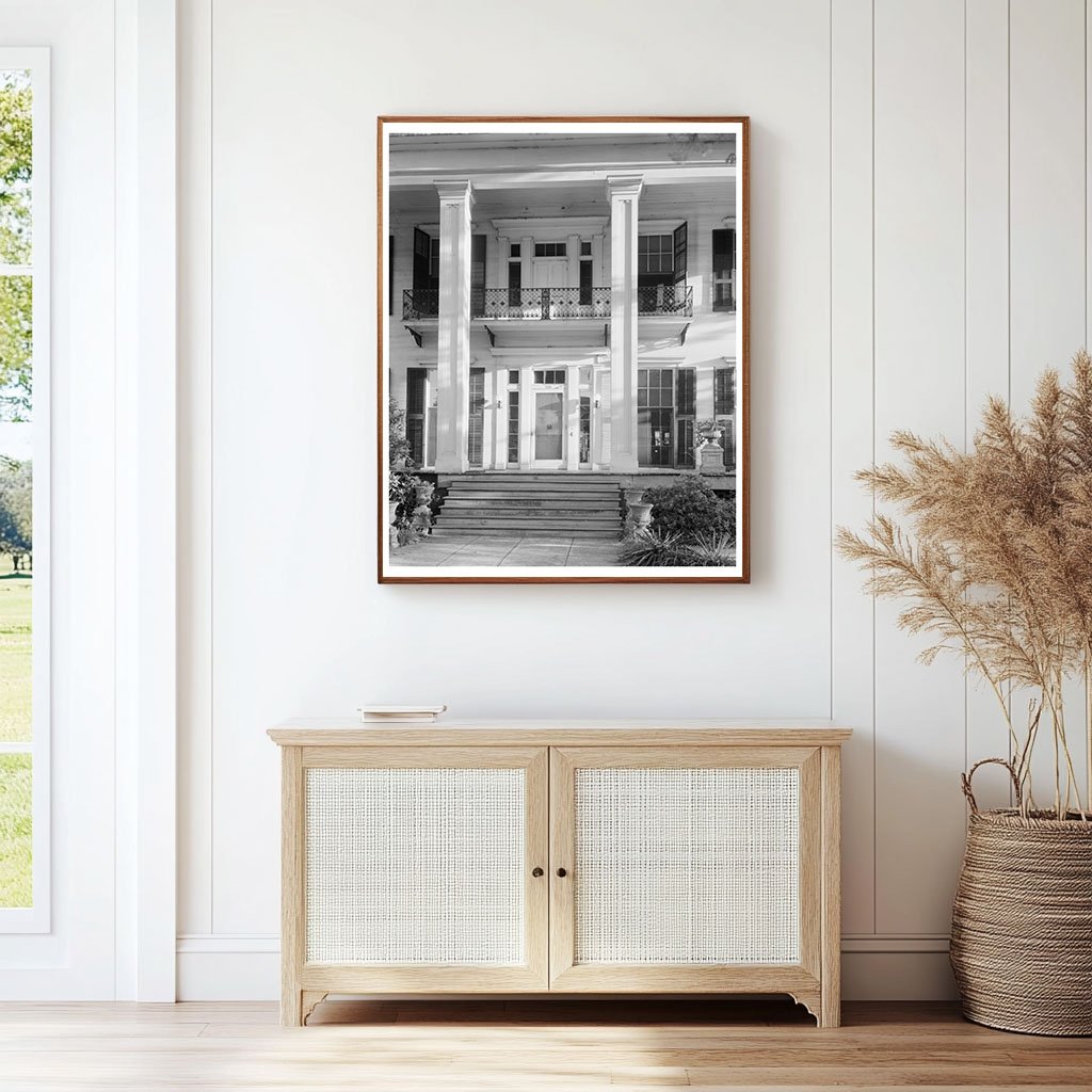 Iris Court, Albany GA, 1848 - Historic Antebellum Photo