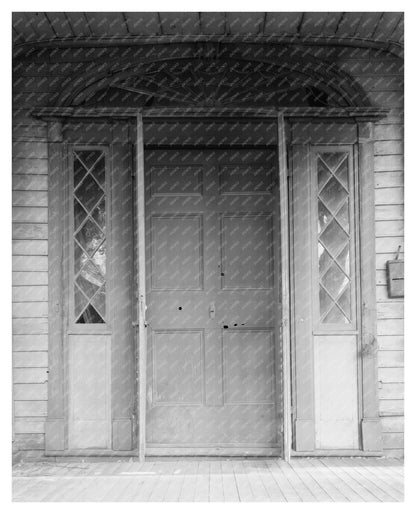 Historic Doorway in Greensboro, Georgia, 1800