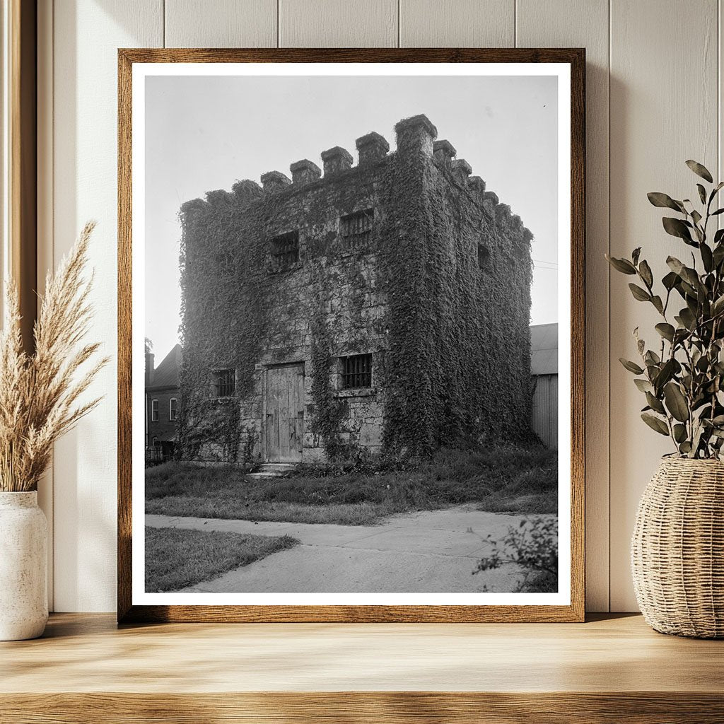 1837 Granite Jail in Greensboro, GA - Historic Architecture