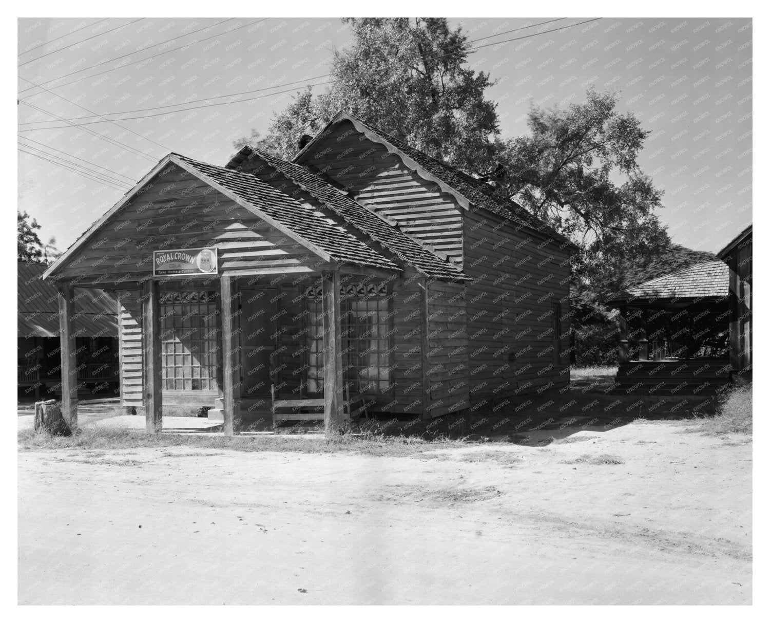 Greensboro GA Vintage Photo: Early 20th Century Architecture
