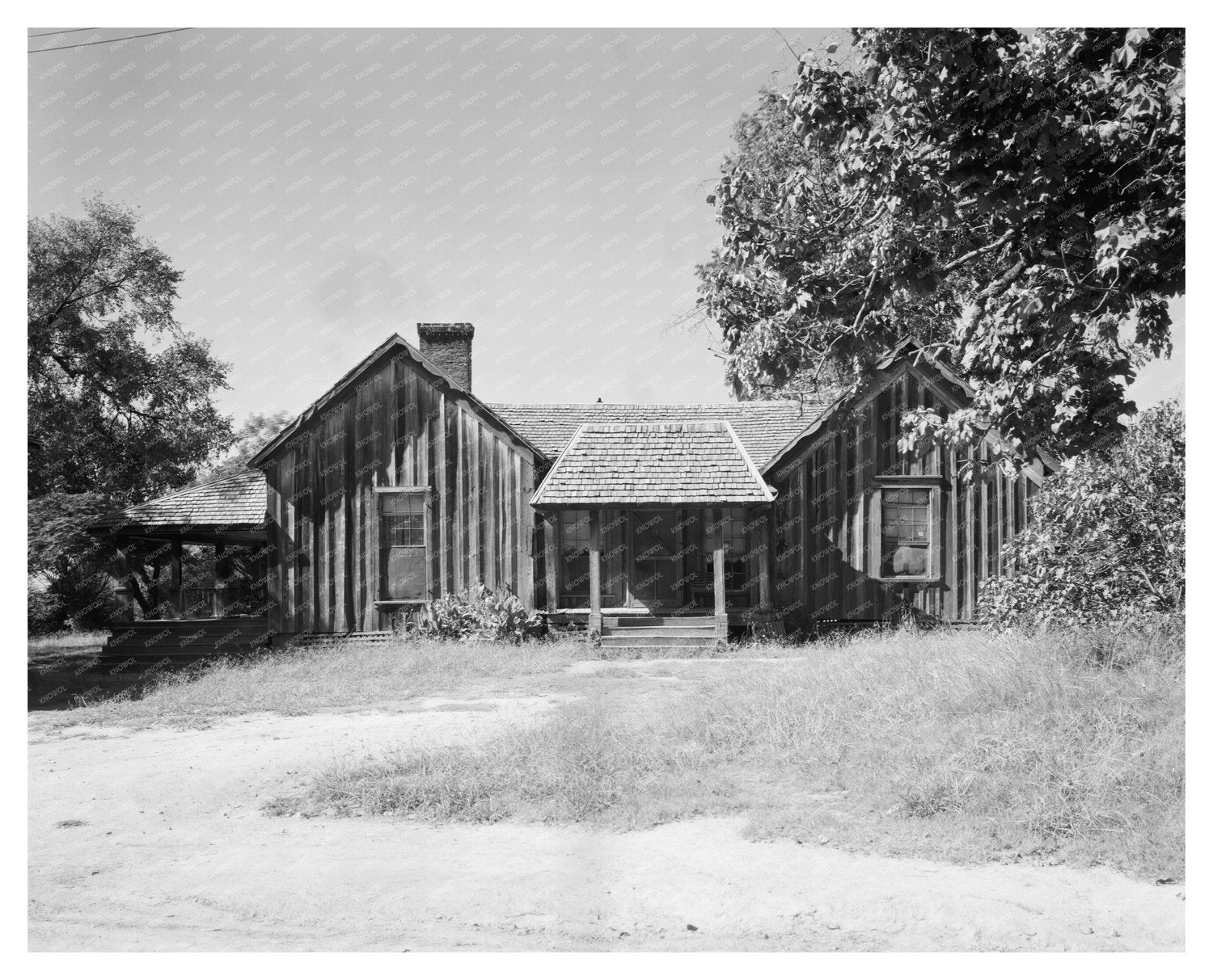 Vintage House in Greensboro, GA - Carnegie Survey 1953