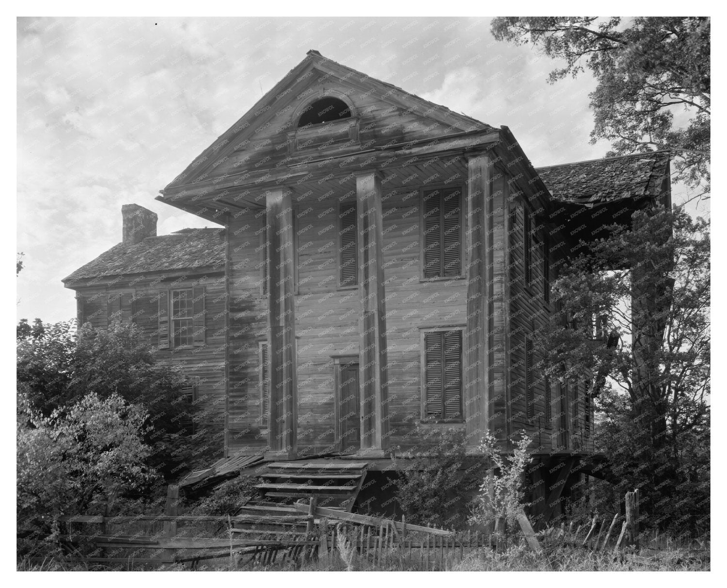 Penfield, GA Vintage Photo: Early 20th Century Architecture