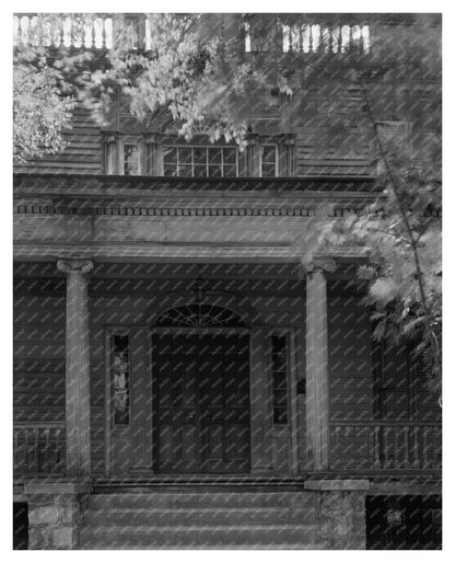 Vintage Southern Architecture in Sparta, Georgia 1957