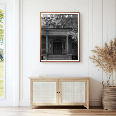 Vintage Southern Architecture in Sparta, Georgia 1957