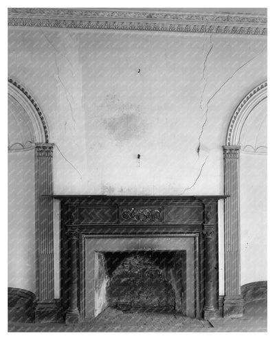 1910s Interior Scene, Haddock, Georgia Architecture