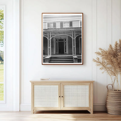 1840 Two-Story Frame House in Madison, GA - Vintage Photo