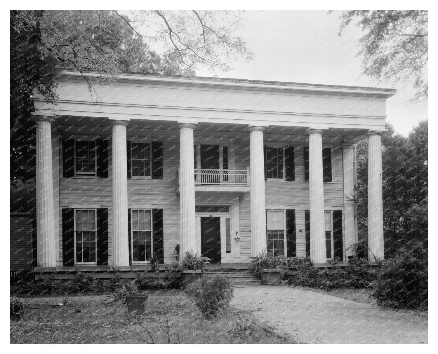 Vintage Architecture in Madison, Georgia, 20th Century