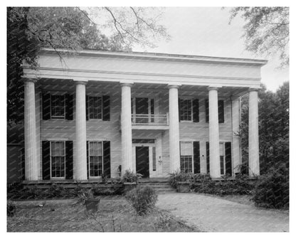 Vintage Architecture in Madison, Georgia, 20th Century