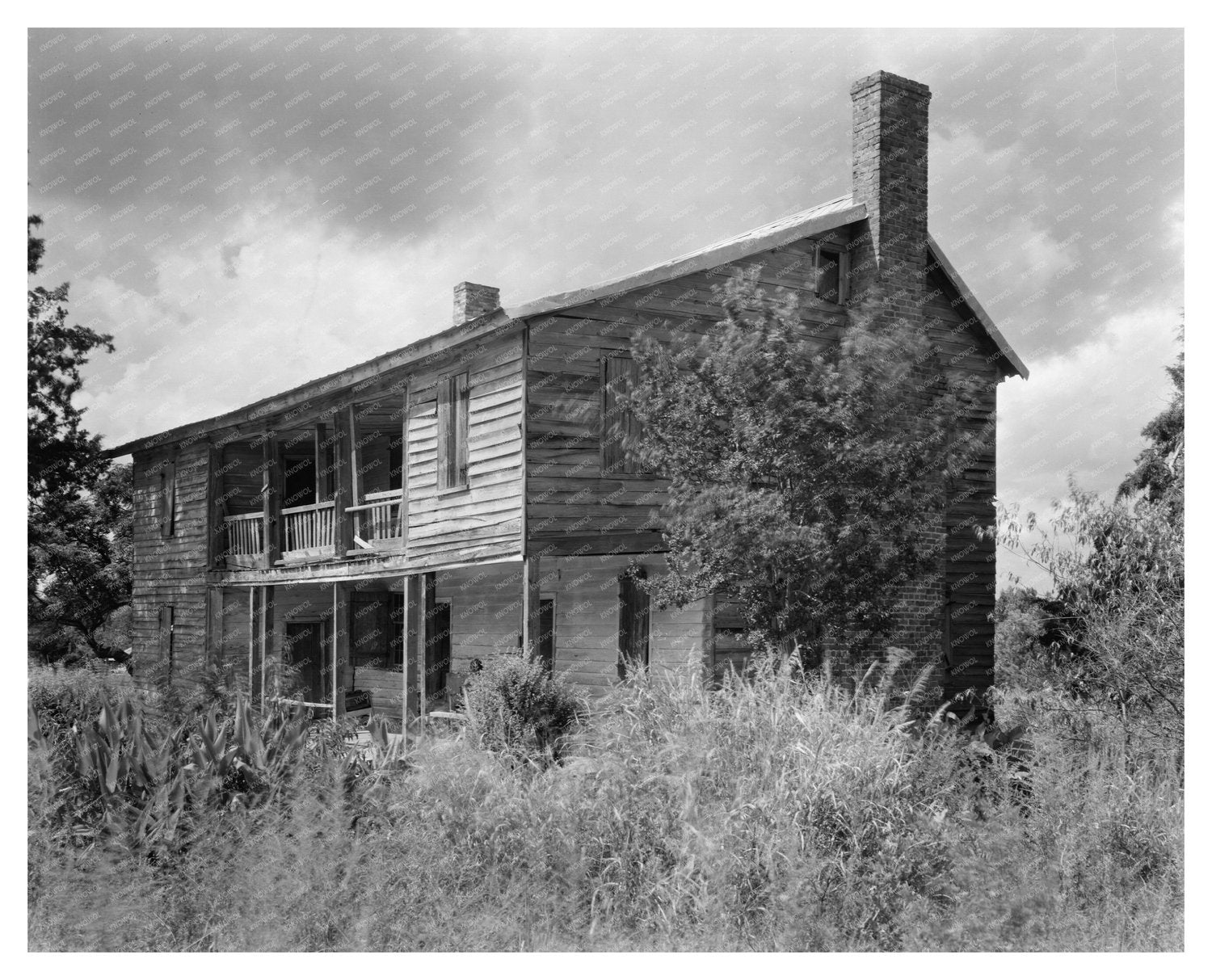 Vintage Wooden House in Washington, GA, Circa 1800