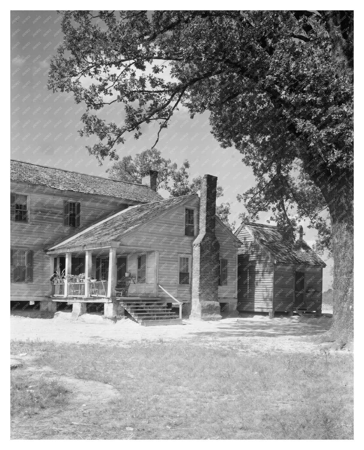 Vintage Architecture in Sharon, GA - Early 20th Century