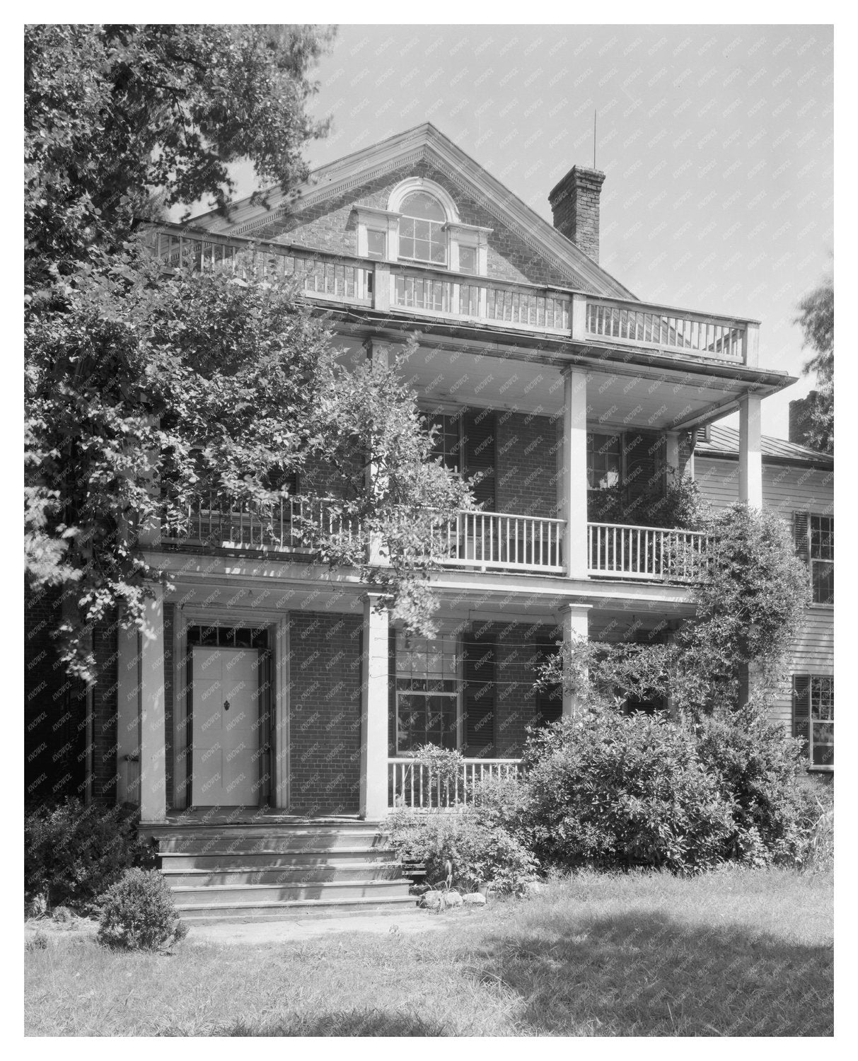 1805 Architectural Gem in Washington, GA - Vintage Photo