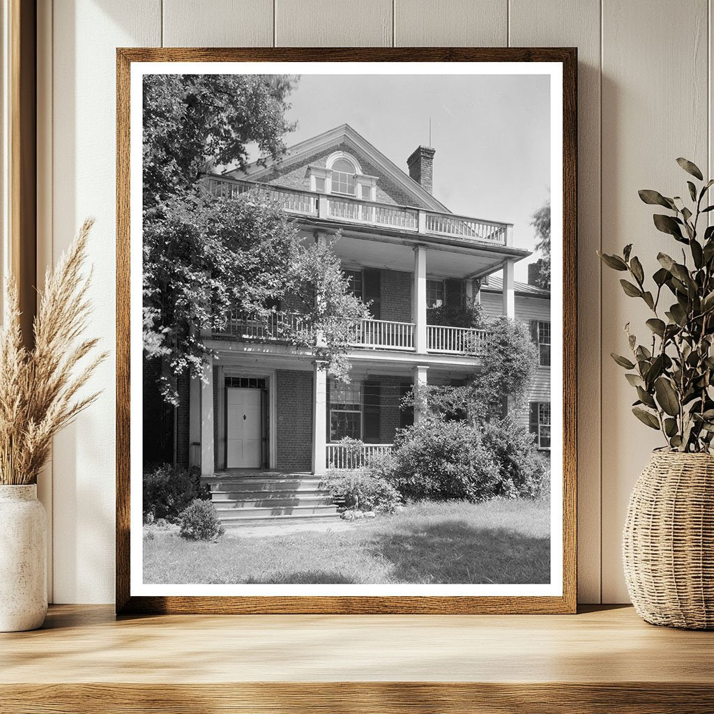 1805 Architectural Gem in Washington, GA - Vintage Photo