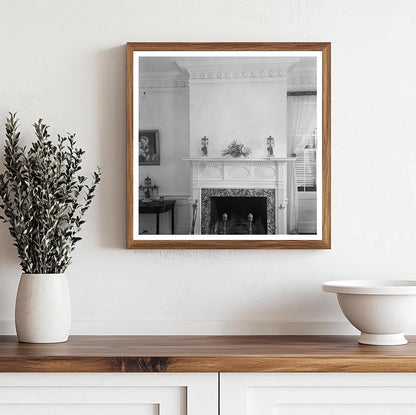 1805 Chimneypiece in Washington, GA - Vintage Photo