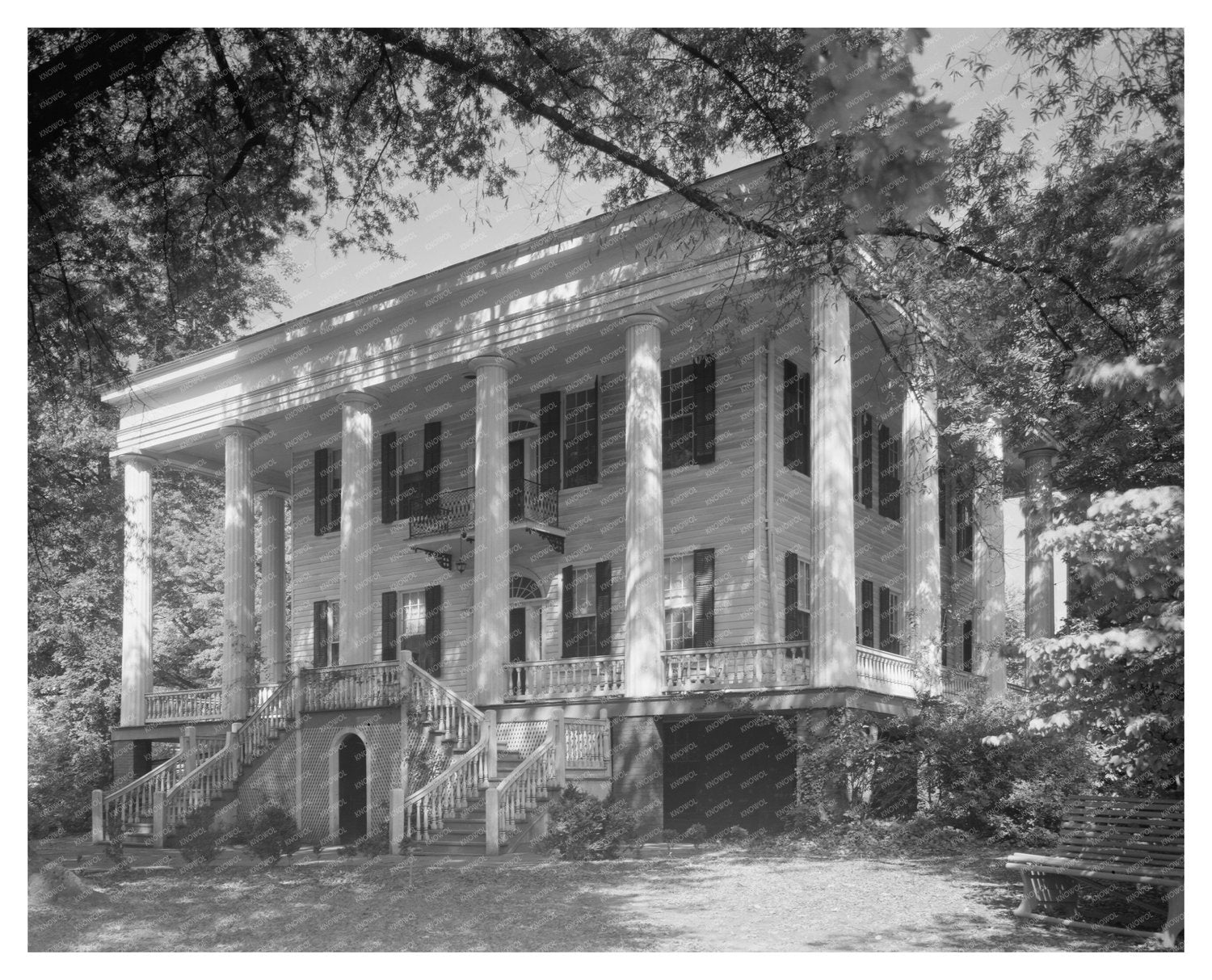 Historic Architecture in Washington, GA 1825