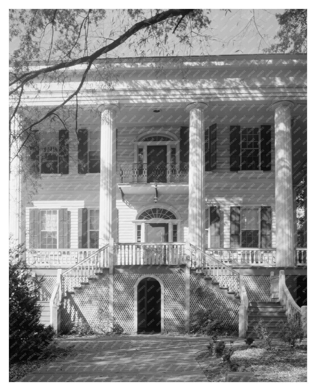 1825 Historic Building in Washington, GA - Vintage Photo