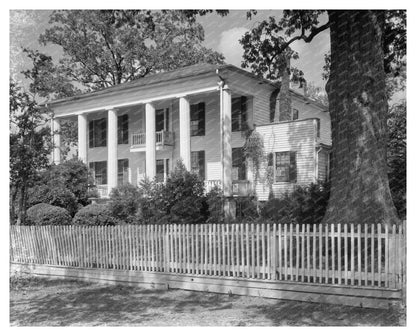 Vintage Architecture Photo in Washington, GA 1957