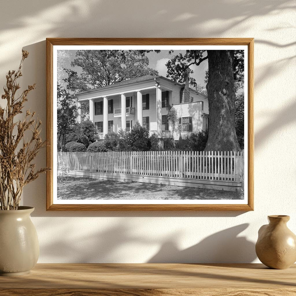 Vintage Architecture Photo in Washington, GA 1957