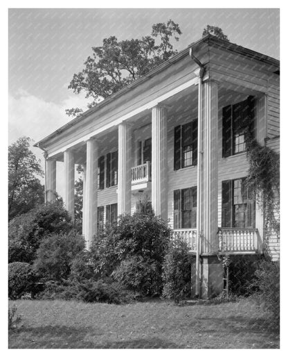 Historic House in Washington, GA - 1953 Photography